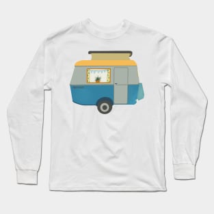 Vintage Touring Caravan Adventure Long Sleeve T-Shirt